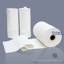 high quality white 100% PTFE industrial filter fabric roll material for PTFE dust bag and baghouse collector